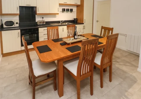 The kitchen & dining area at The Old Farm House, Redberth