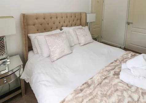 Bedroom #1 at The Old Farm House, Redberth