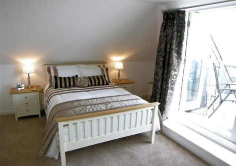 Bedroom #1 at The Penthouse, Tenby