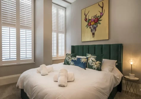 Bedroom #1 at The Ship Song, Tenby