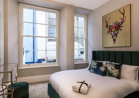 Bedroom #1 at The Ship Song, Tenby