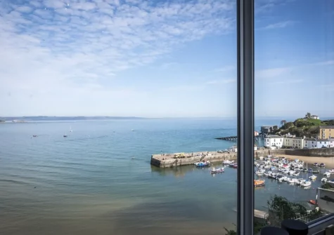 The view from The Ship Song, Tenby