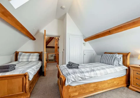 Bedroom #2 at The Shippon At Brynbanc, Lampeter Velfrey