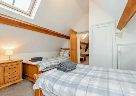 Bedroom #2 at The Shippon At Brynbanc, Lampeter Velfrey