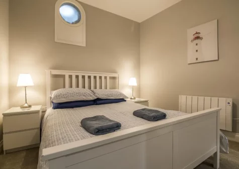 Bedroom #1 at The Sweetness of Water, Tenby