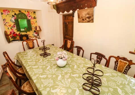 The dining room at The Woodlands Lower Level, Kilgetty