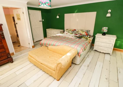 Bedroom #1 at The Woodlands Lower Level, Kilgetty