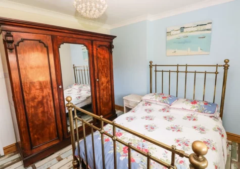 Bedroom #2 at The Woodlands Lower Level, Kilgetty