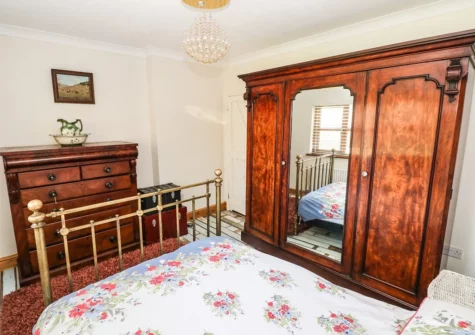 Bedroom #2 at The Woodlands Lower Level, Kilgetty