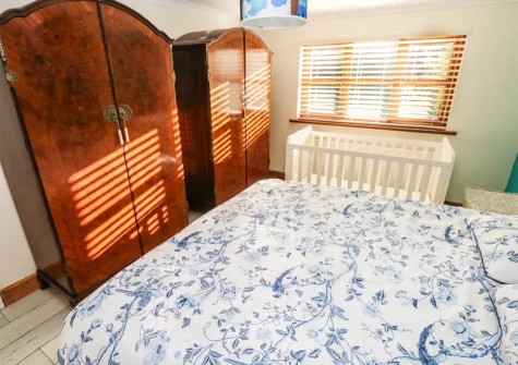 Bedroom #3 at The Woodlands Lower Level, Kilgetty