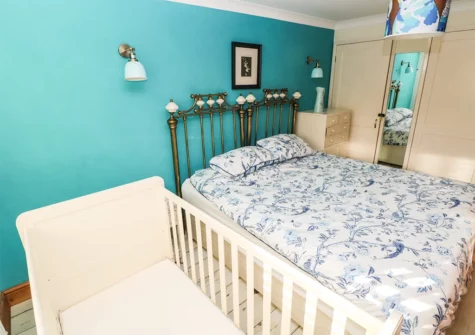 Bedroom #3 at The Woodlands Lower Level, Kilgetty