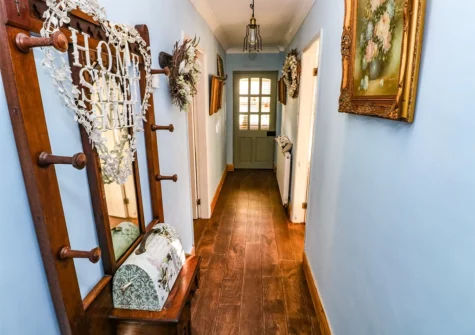 The hallway at The Woodlands Lower Level, Kilgetty