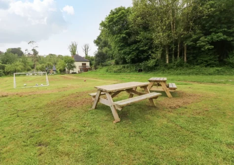 The garden at The Woodlands Lower Level, Kilgetty
