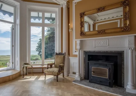 The living room at To The Manor Born, Penally