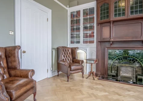 The living room at To The Manor Born, Penally