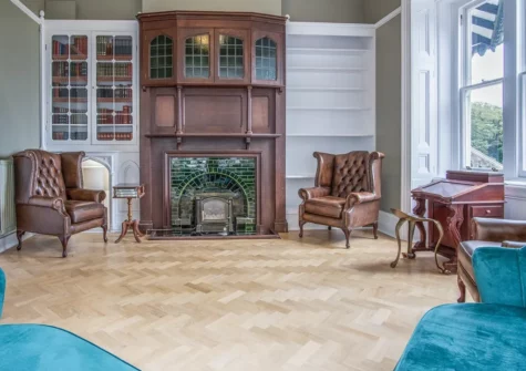 The living room at To The Manor Born, Penally