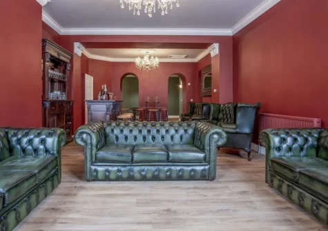 The bar at To The Manor Born, Penally