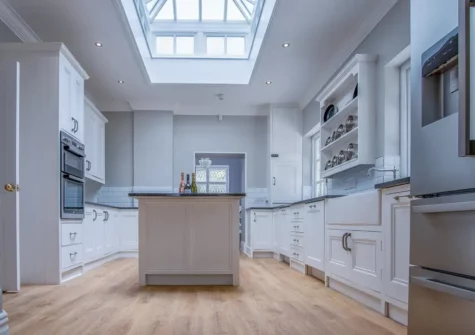 The kitchen at To The Manor Born, Penally