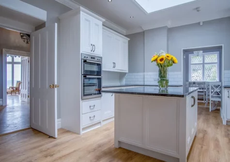 The kitchen at To The Manor Born, Penally