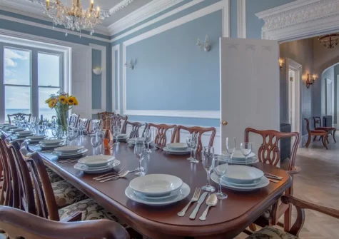 The dining room at To The Manor Born, Penally