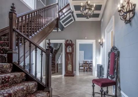 The hallway at To The Manor Born, Penally