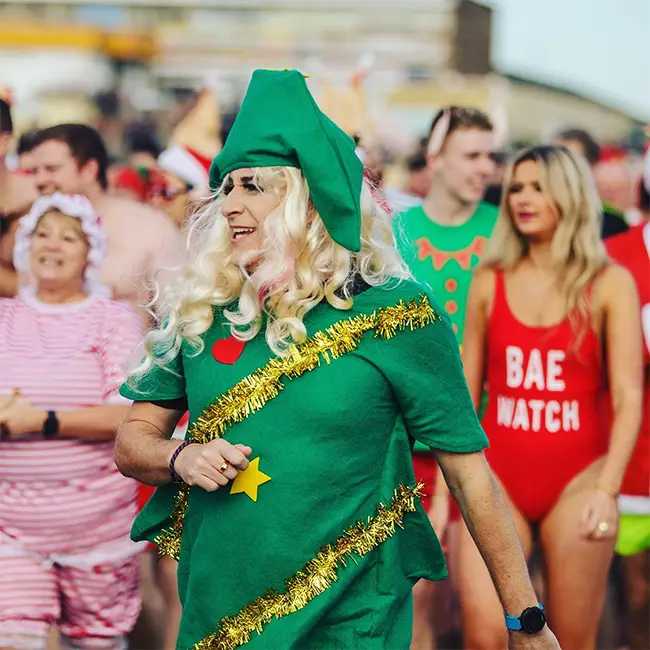 Top 10 things to do in Wales in December - Take a dip