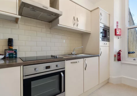 The kitchen at Top Sail, Tenby