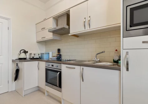 The kitchen at Top Sail, Tenby