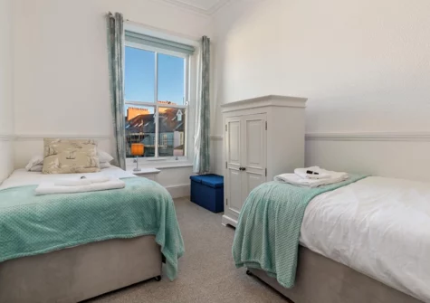 Bedroom #2 at Top Sail, Tenby