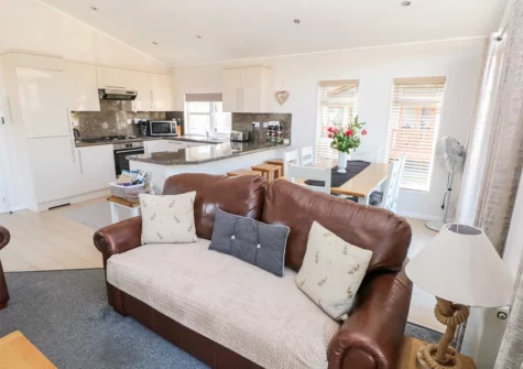 The living area at Tranquillity, Heritage Park, Stepaside