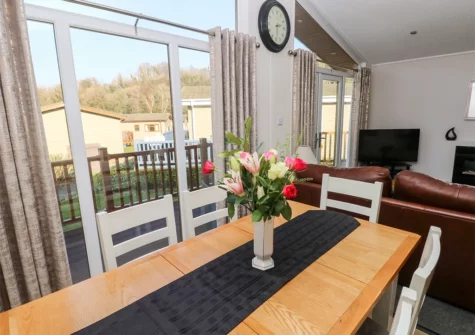 The dining area at Tranquillity, Heritage Park, Stepaside