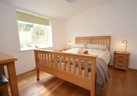 Bedroom #1 at Tresare Barn, Square and Compass