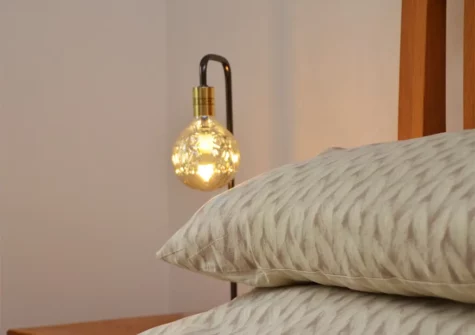 Bedroom #1 at Tresare Barn, Square and Compass