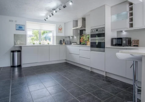 The kitchen at Tucking Mill, Stepaside