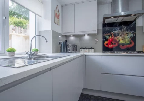 The kitchen at Tucking Mill, Stepaside