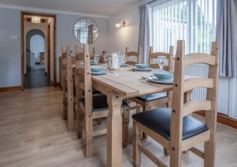 The dining area at Tucking Mill, Stepaside