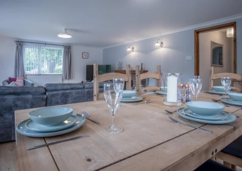 The dining area at Tucking Mill, Stepaside