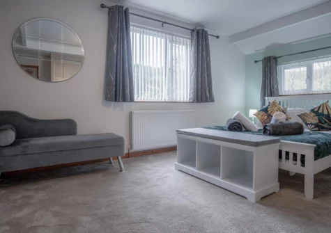 Bedroom #1 at Tucking Mill, Stepaside