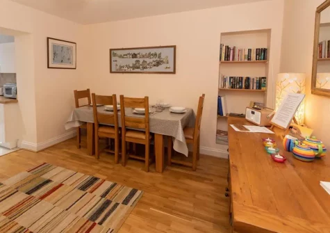The dining area at Ty Carreg, Tenby