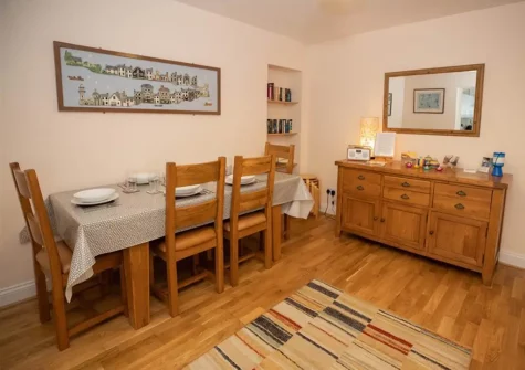 The dining area at Ty Carreg, Tenby