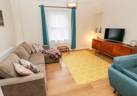 The living room at Ty Cwtch, Tenby