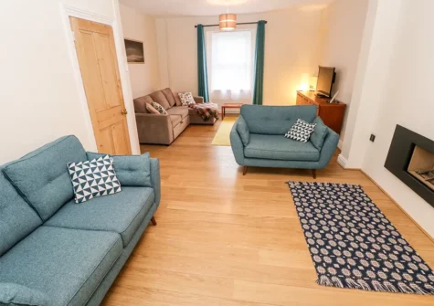 The living room at Ty Cwtch, Tenby