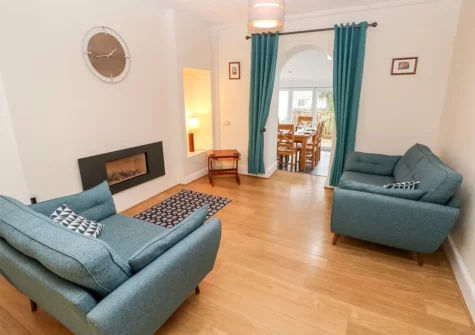 The living room at Ty Cwtch, Tenby