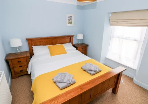 The bedroom #1 at Ty Cwtch, Tenby