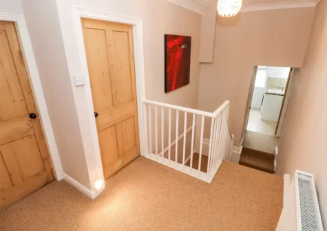 The first floor landing at Ty Cwtch, Tenby