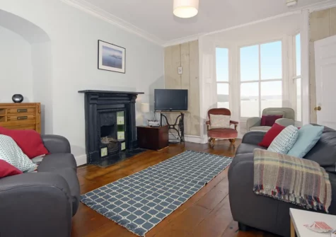 The sitting room at Ty Mair, Tenby