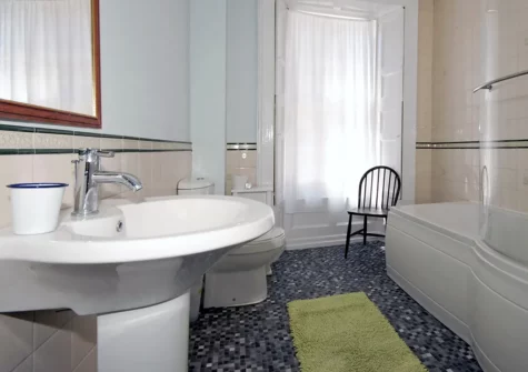 The bathroom at Ty Mair, Tenby