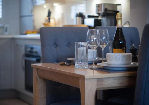 The dining area at Ty Melyn, Tenby