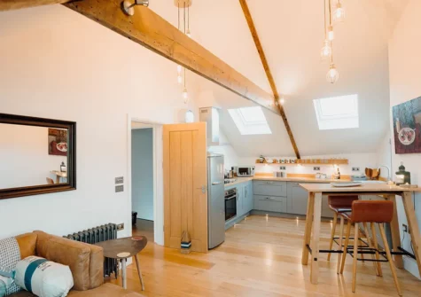 The dining area at Ty Olwen, Tenby