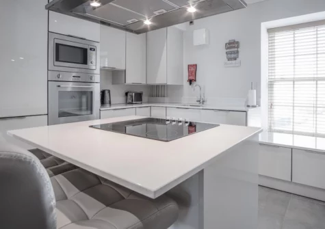 The kitchen at Upper Deck, Saundersfoot